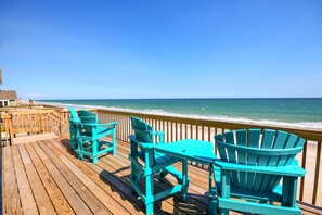 Oceanfront Top Deck