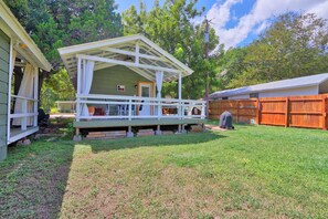 Front view of the cabin