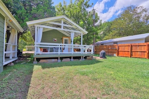 Front view of the cabin