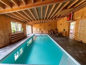 Schwimmbad des Ferienhauses