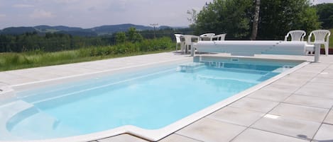 Schwimmbad des Ferienhauses