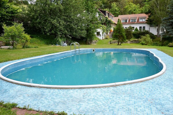 Schwimmbad des Ferienhauses