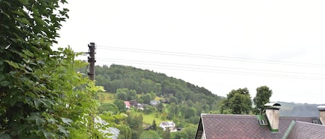 Aussicht vom Ferienhaus [Sommer]