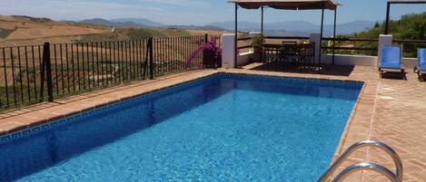 Piscine maison de vacances