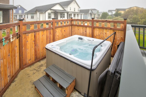 Bain à remous extérieur
