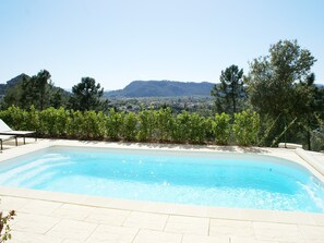 Schwimmbad des Ferienhauses