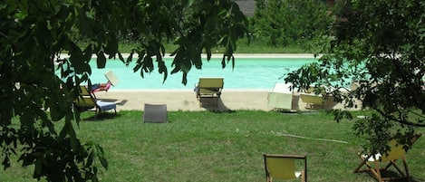 Schwimmbad des Ferienhauses