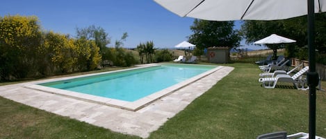 Piscine maison de vacances