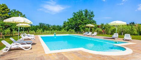 Piscine maison de vacances