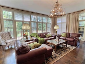 Fabulous great room to relax and recharge with friends and family.