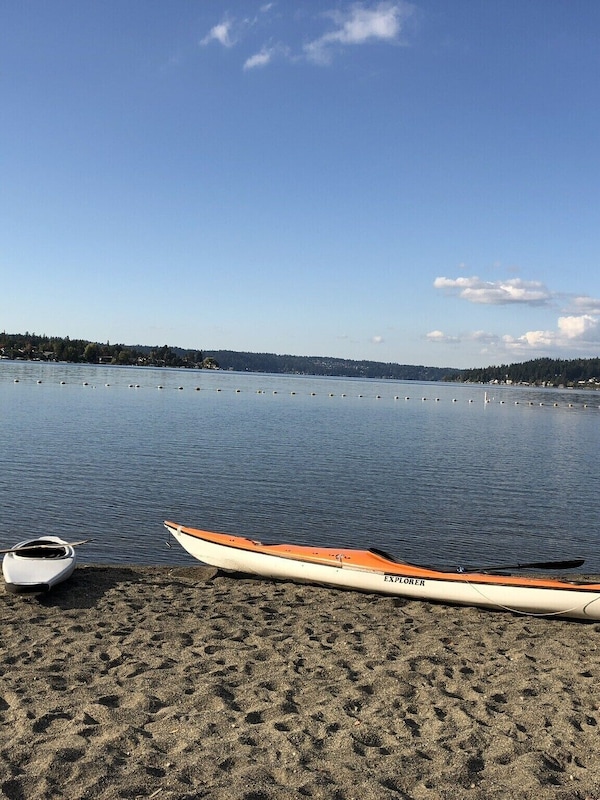 Bring your kayak and paddle boards or ask how to rent one