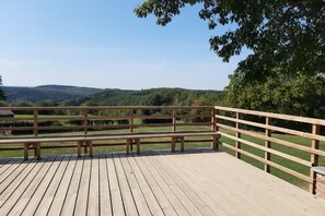 Vue de la maison de vacances [été]