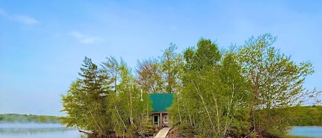 The Cabin at Naughty Dog Island:  It's a natural playground for unleashing and relaxing.