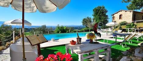 Piscine maison de vacances