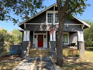 View of house from the street.