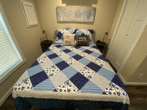 1 Queen Bed with a gel mattress