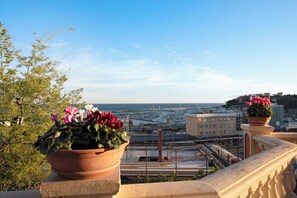 Blick von der Unterkunft