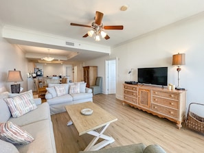 Gulf Front View Living Room