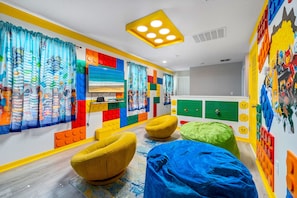 NEW Lego Loft Game Room with Nintendo Switch and Buckets of Legos to build!