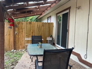 Outdoor dining