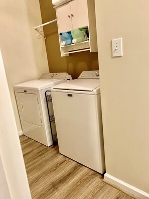 Washer and dryer