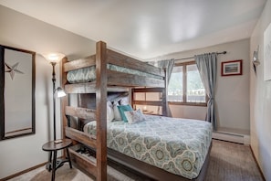 2nd bedroom featuring adult-grade bunk beds