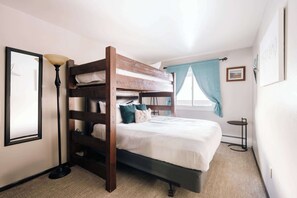 2nd bedroom featuring adult-grade bunk beds