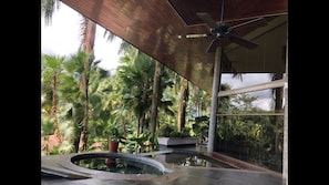 Main terrace with Jaccuzzi