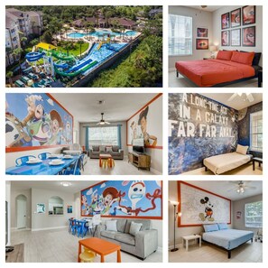 A luxuriously remodeled condo at Windsor Hills.3 Gorgeously themed bedrooms you and your kids will love