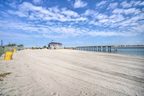 Atlantic City Beach | 1 Block Away