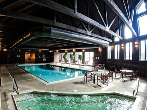 Indoor Swimming Pool and Hot Tub