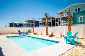 Backyard / Pool Area