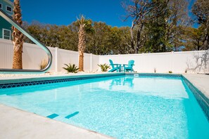 Backyard / Pool Area