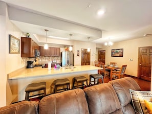 Spacious living space