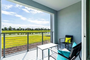 Outside Patio with Lake View