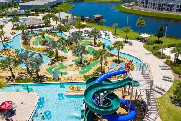 Amenities Center Pool View