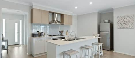 fully equipped modern kitchen