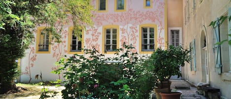 le gite avec vue sur le jardin