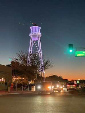 Gilbert Water Tower at Night
