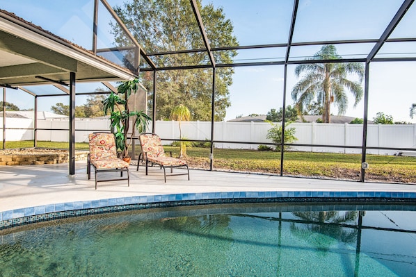 Nothing like lounging by the Pool at Paradise Palms.