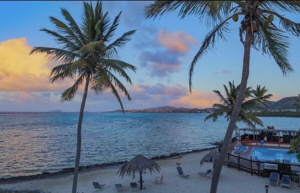 View from our balcony. 