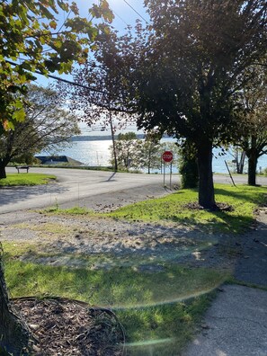 Just a short walk to Harris Park and Cayuga Lake to relax, swim or to fish