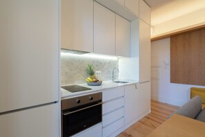The kitchen is equipped with everything for cooking from simple to elaborate dishes. 