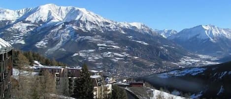 Blick von der Unterkunft