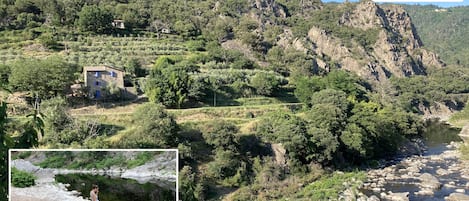 Gite nature avec plage et voie verte pour véloroute (Dolce Via)