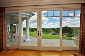 view from the family room