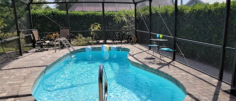 Come enjoy the heated swimming pool at The Carefree Flamingo!