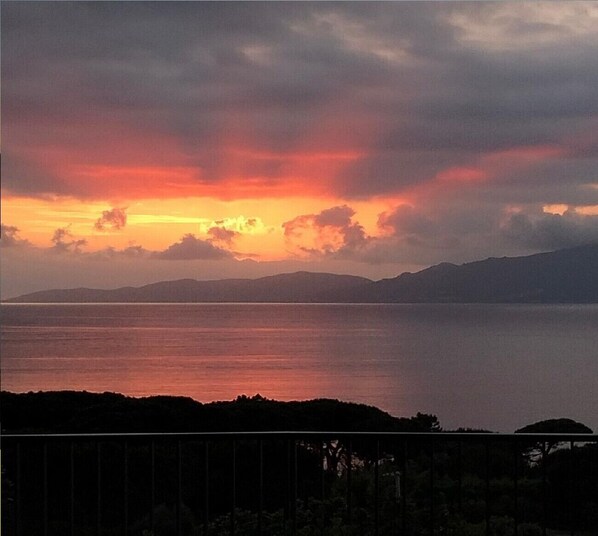 Vue depuis l’hébergement