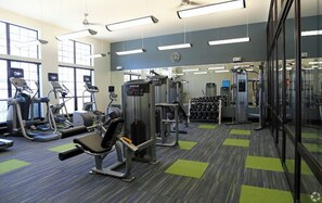 Fitnessbereich