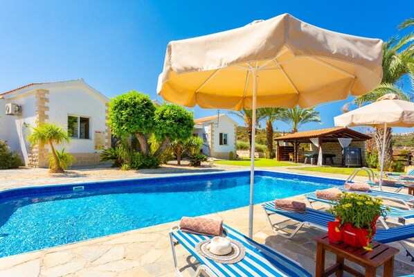 Beautiful villa with private pool, terrace, and garden